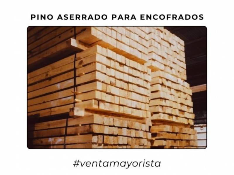 Pino Aserrado para Enconfrado